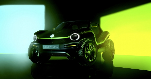 폭스바겐이 제네바 모터쇼에서 선보일 순수 전기 컨셉카 e-버기